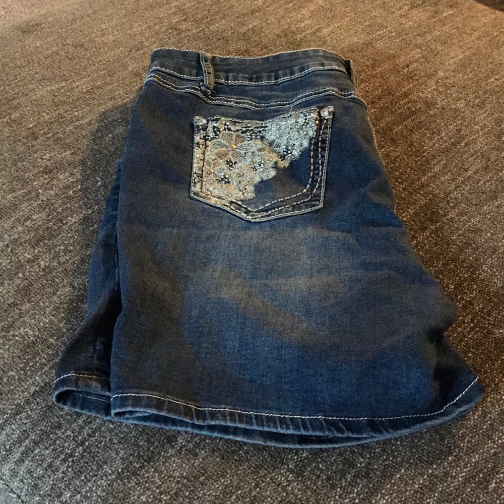 Jean shorts